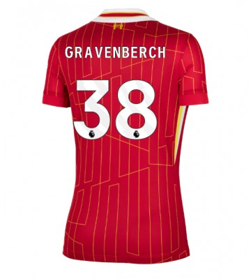 Liverpool Ryan Gravenberch #38 Hemmatröja Dam 2024-25 Kortärmad